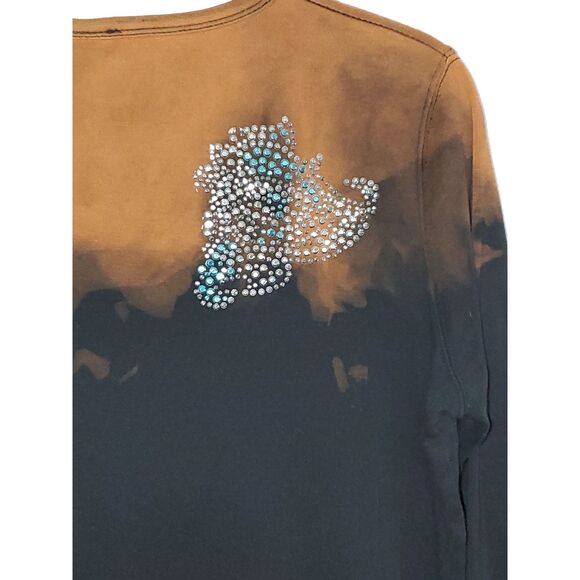 A Foxee Pullover Top Fairycore Whimsigoth Career Evening Studded Y2K XL - Picture 10 of 11